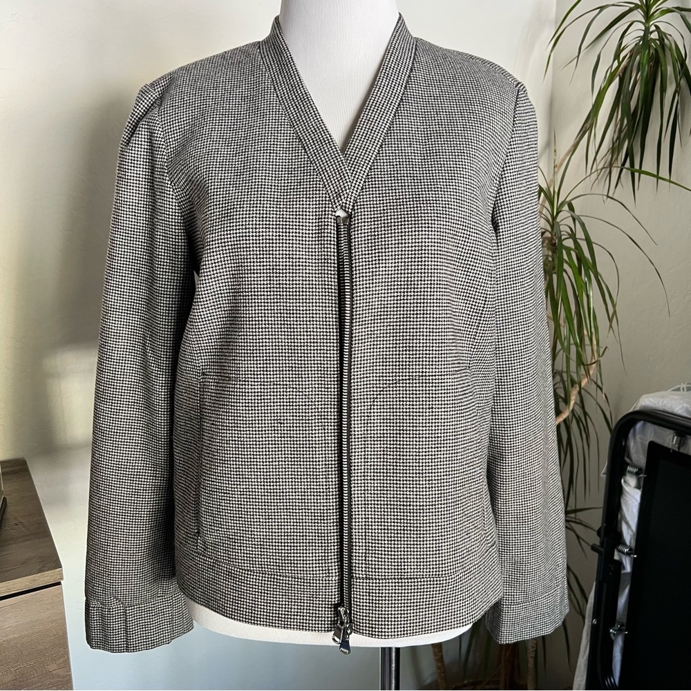 Tibi jacket- houndstooth